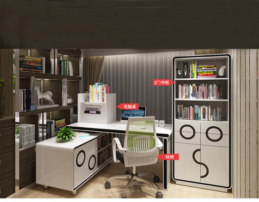 Office desk + air cleaner + bookcase - Newtrendforyou