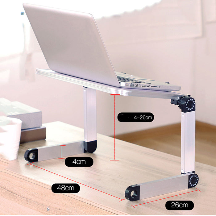 Adjustable Aluminum Alloy Laptop Desk - Newtrendforyou