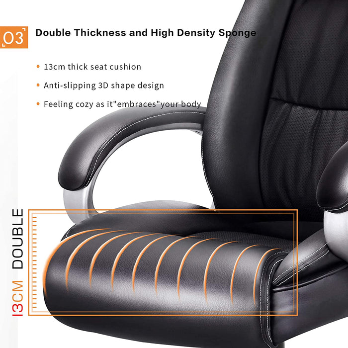 High-Back Executive Office Chair - Newtrendforyou