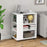 Modern Printer Cart File Cabinet with Storage on Wheels - Newtrendforyou